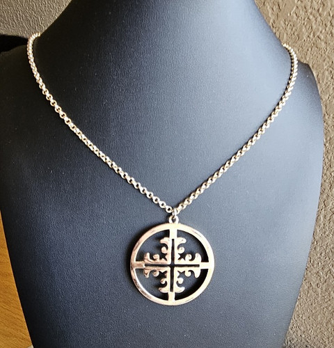 Collana con ciondolo - , cerchio