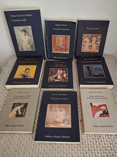 Lotto libri romanzi sellerio - libri,