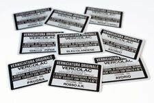 Adesivo Colore VERCOLAC per ALFA ROMEO GIULIA 1300 1600 1750 2000 ALFETTA GT GTV