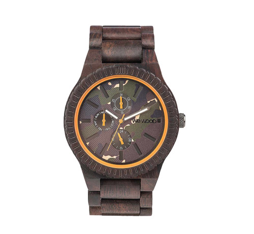 Orologio wewood choco camo - orologio,