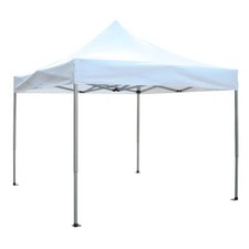 Gazebo da Giardino 3x3 Bianco