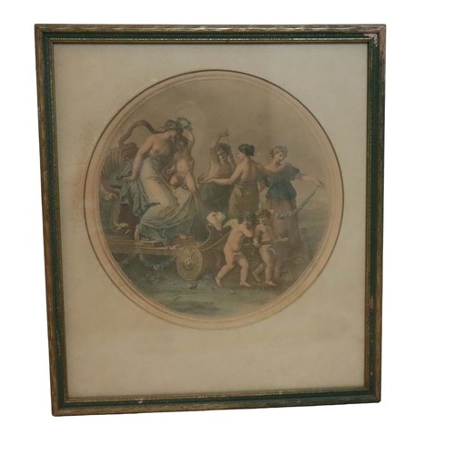 Antica stampa angelica - stampa,