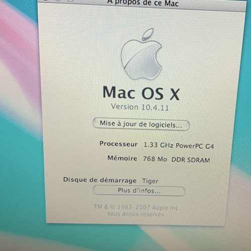 Apple ibook portable blanc - ibook,