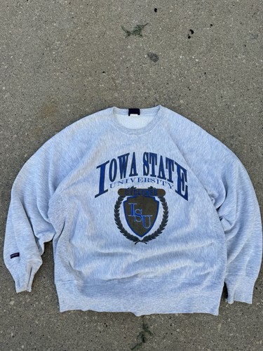 Felpa girocollo vintage iowa - felpa,