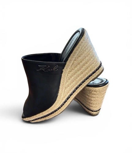 Zeppe espadrillas slip karl - espadrillas, slip-on