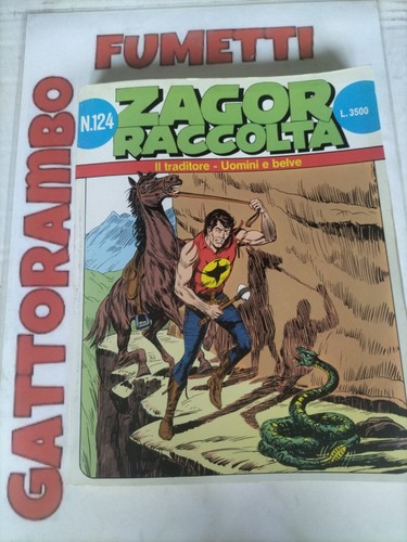 Raccolta zagor 124 bonelli - zagor,