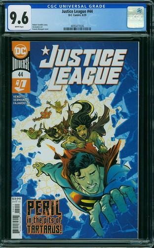 Justice league cgc 6 nm - 9.6,