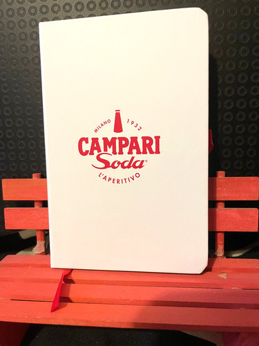 Campari soda gadget taccuino - soda,