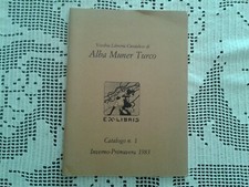 VECCHIA LIBRERIA CIVIDALESE DI ALBA MUNER TURCO CATALOGO N. 1 1983