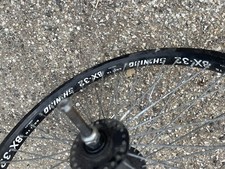 Cerchio Ruota Anteriore Mozzo Raggi All.Nero 48fori Fs 20" 406x23 BMX 