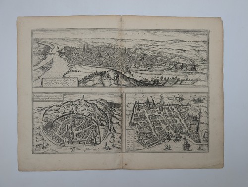 Gravure ancienne rouen - gravure,