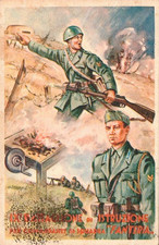 du387 cartolina militare