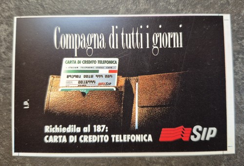 Scheda telefonica rara - telefonica, non