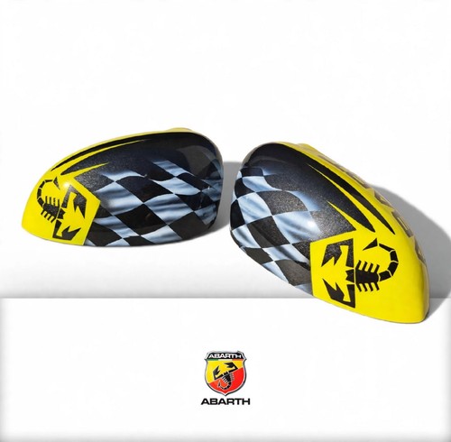 Abarth retrovisori calotte - retrovisori,