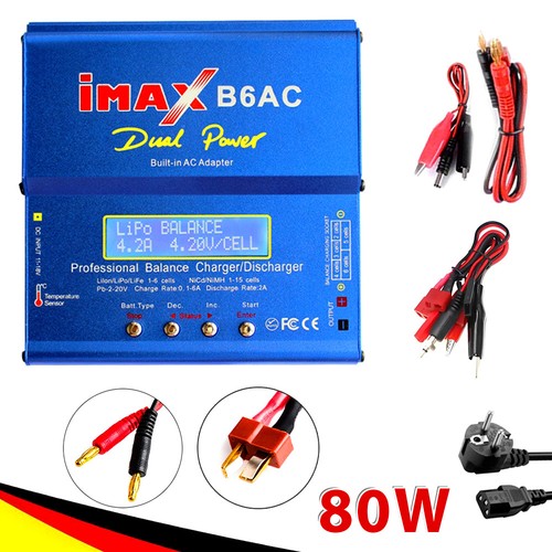Imax b6ac 80w alimentatore - alimentatore, lcd