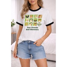 T-Shirt Tultex Mr Bird Ringer