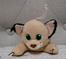 Pupazzo peluche Kinder Ferrero Pasqua Maxy sorpresa lince 10 cm collezione