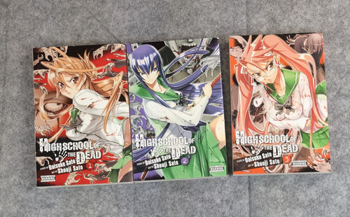 Highschool the dead - highschool, 1-3