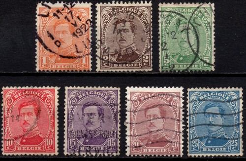 Belgio 1915 serie - -, completa