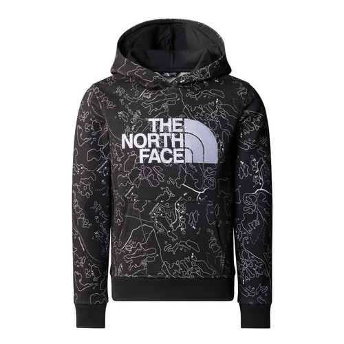 Felpa con cappuccio the north - con,