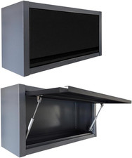 Armadio a muro in acciaio con