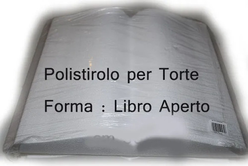 Libro polistirolo aperto - libro,