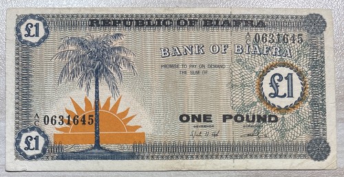 Biafra pound p 2 - pound, (1968)