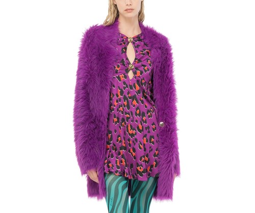 Cappotto corto donna pelliccia