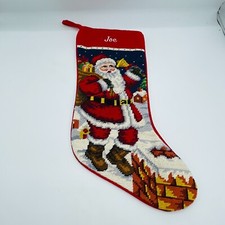 Babbo Natale sul tetto camino