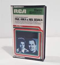 PAUL ANKA/NEIL SEDAKA - I GRANDI SUCCESSI DI....- MUSICASSETTA ITALY 1979 - RARE