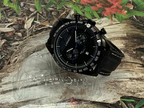 Orologio uomo militare - uomo, nero