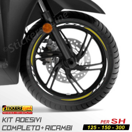 Adesivi cerchi honda 125 - honda, sh