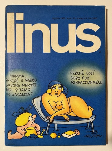 Linus agosto 1980 anno - linus,