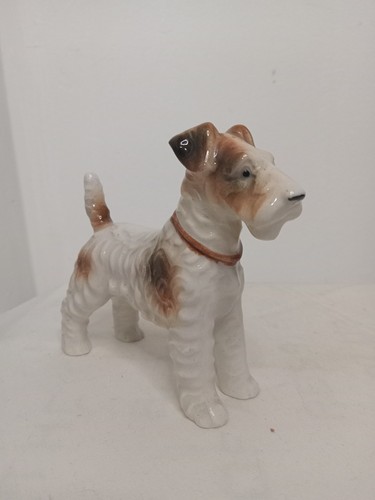 Vintage porcelain jack russell - vintage,