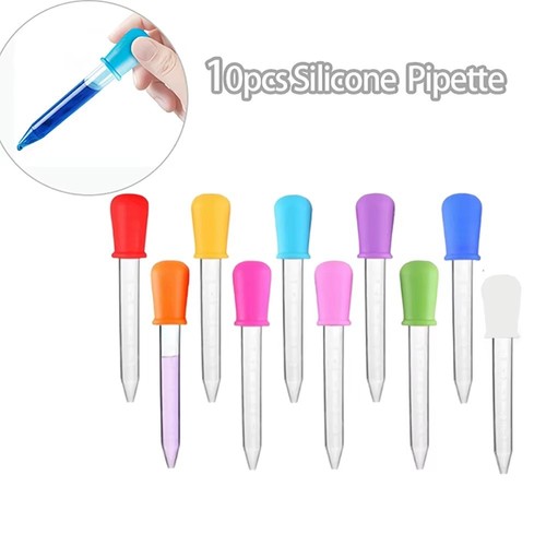 10pz set 5ml pipetta plastica - 5ml,