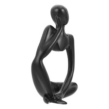 Pensatore Di Resina Decorativo