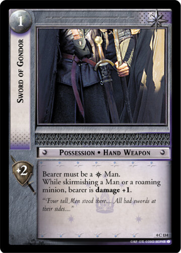 Lotr spada gondor foil - gondor,