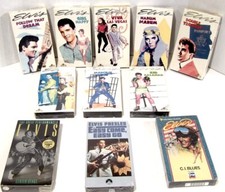 Elvis Presley 11 VHS Tapes