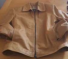 Giacca Pelle Tg 50/XL color Cammello