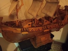 veliero in legno la santa Maria