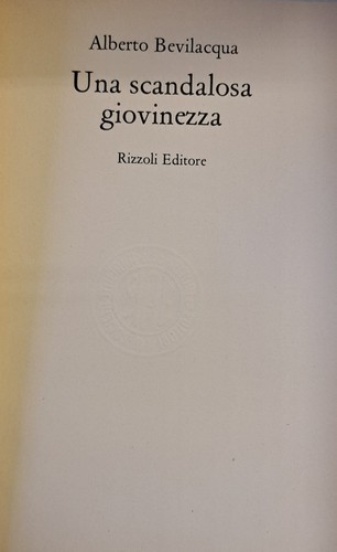 Una scandalosa giovinezza
