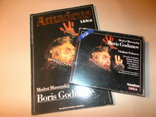 3 CD  AMADEUS LIRICA "BORIS GODUNOV" MUSORGSKIJ 1981 CON RIVISTA OTTIMI