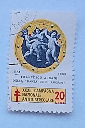Francobollo 20l repubblica - 20l,