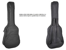 BORSA CUSTODIA PER CHITARRA CLASSICA modello 3/4 misura ridotta 92cm c/tracolle