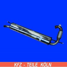 SILENZIATORE IN ACCIAIO INOX SMART FORFOUR (453) / FORTWO (453) - 1.0 / 0.9