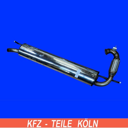 Silenziatore acciaio inox - in,