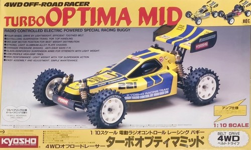 Kyosho turbo optima mid 1987 - turbo,