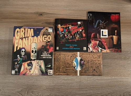 Grim fandango rom big - pc,