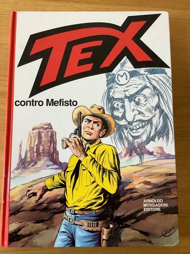 Tex contro mefisto - contro, cartonato