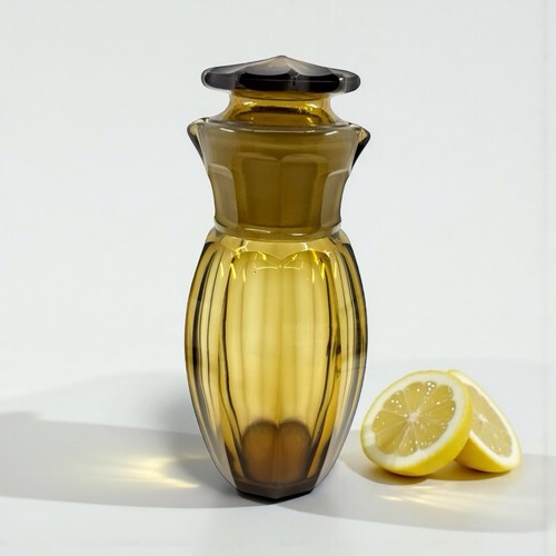 Shaker art déco - cristal, ambre